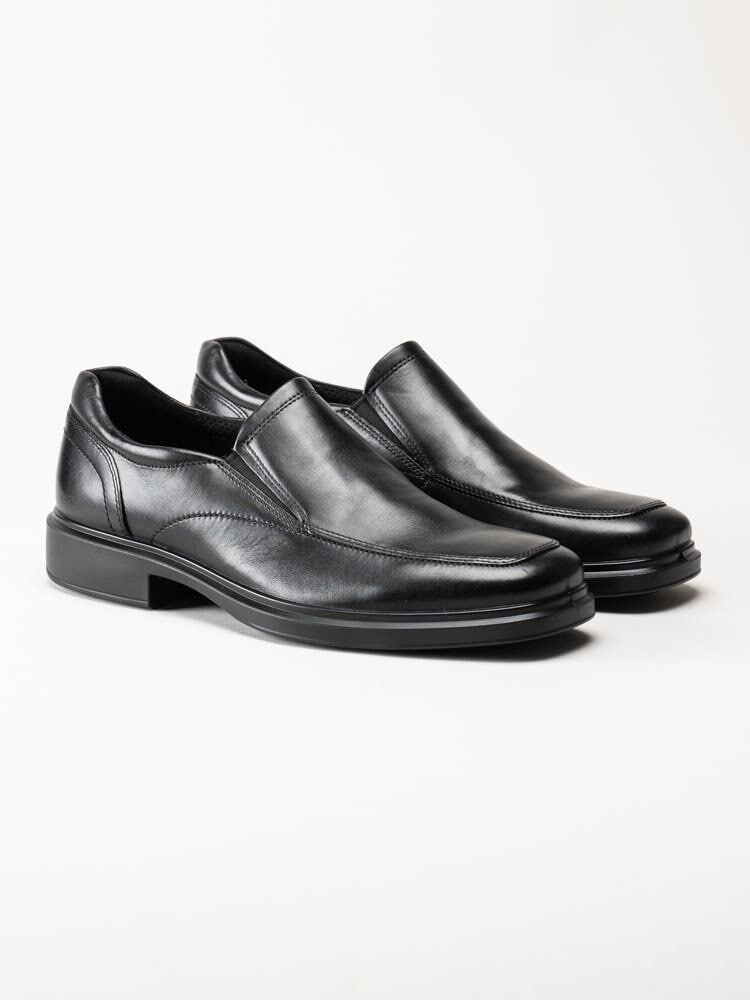 Ecco - Helsinki 2 M Slip On - Svarta slip on i skinn