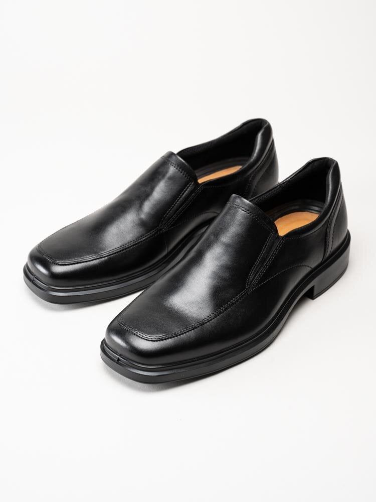 Ecco - Helsinki 2 M Slip On - Svarta slip on i skinn