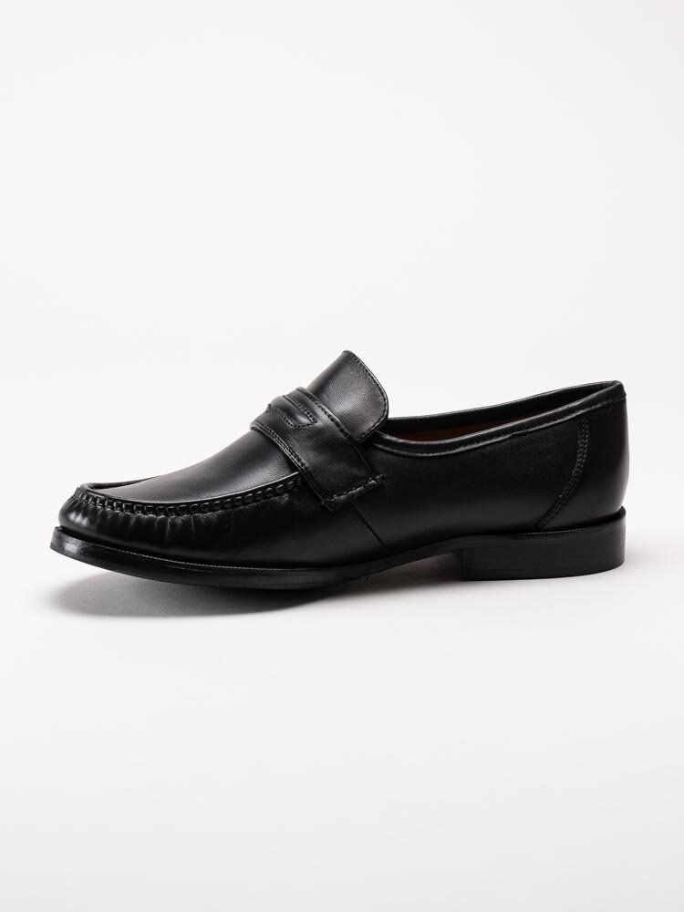 Marco Bossi - Svarta loafers i skinn