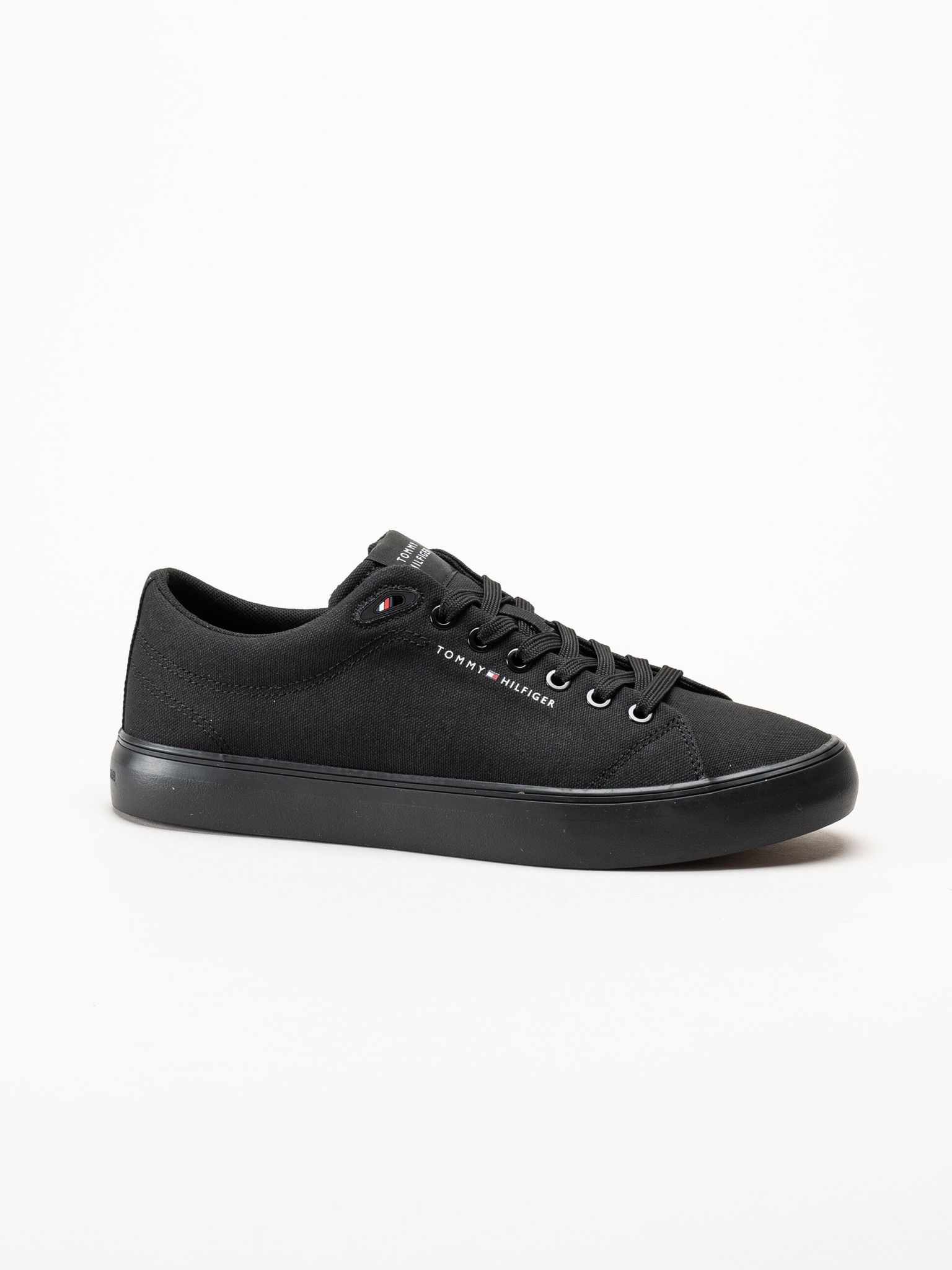 Tommy Hilfiger - Harlem Core II CVS - Svarta låga tygskor