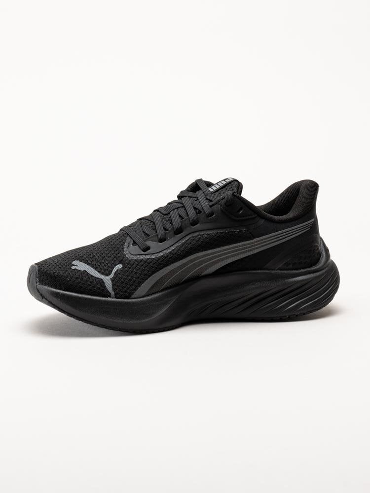 Puma - Pounce Lite - Svarta löparskor i textil