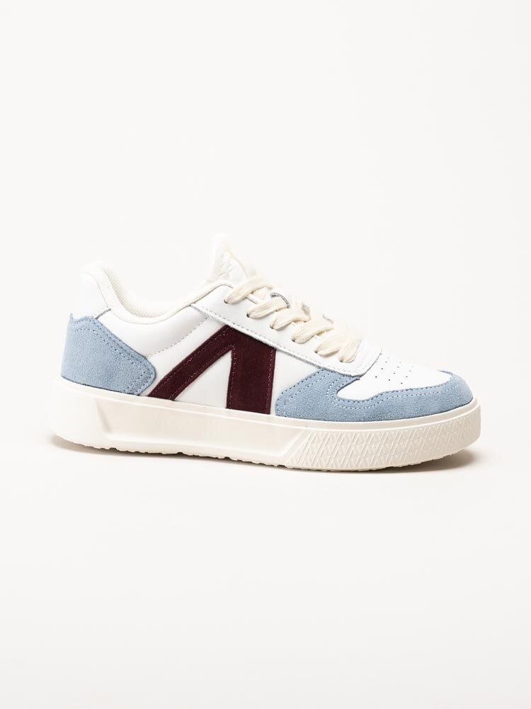 ARKK Copenhagen - Uncover - Vita skinnsneakers med mockadetaljer