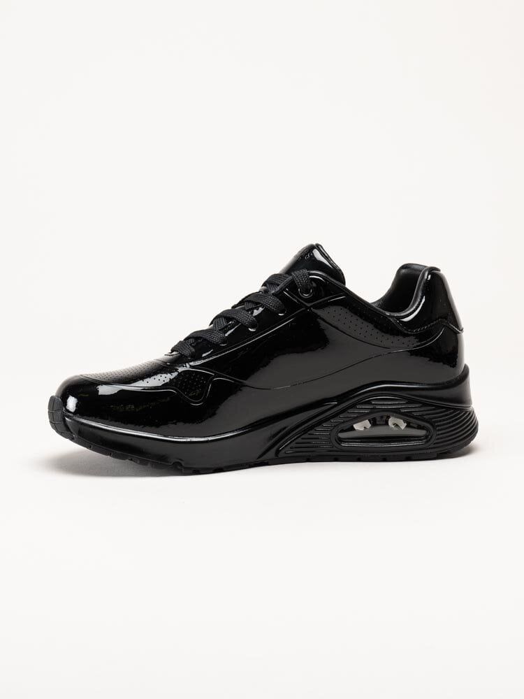 Skechers - Uno - Shiny One - Svarta sneakers i syntetlack