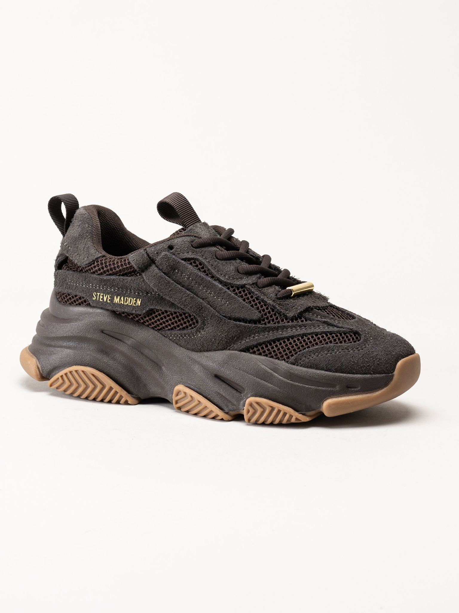 Steve Madden - Possession-E - Mörkbruna chunky sneakers