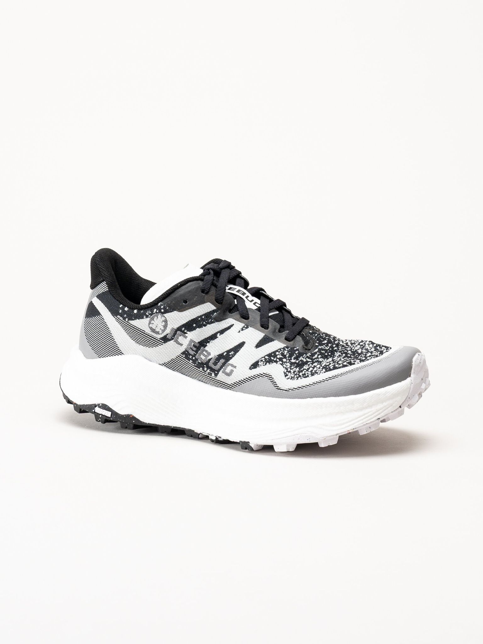 Icebug - Järv RB9X - Svartvita sneakers i textil