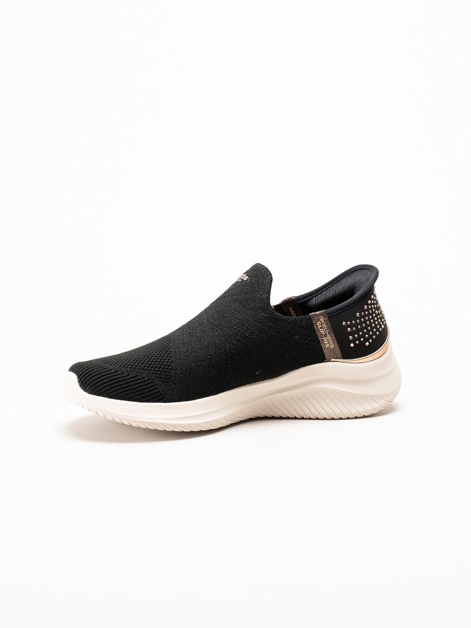 Skechers - Arch Fit Ultra Flex 3.0 Martha - Svarta slip-ins sneakers