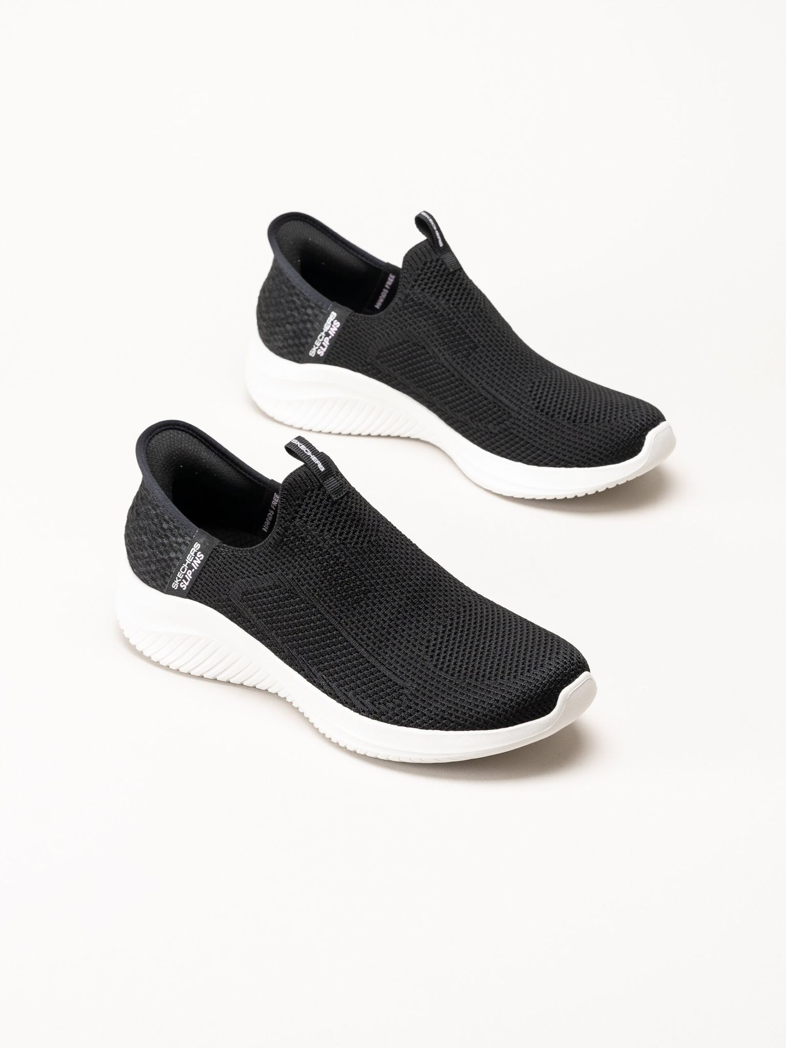 Skechers - Slip-Ins Ultra Flex 3.0 - Svarta slip-ins sneakers