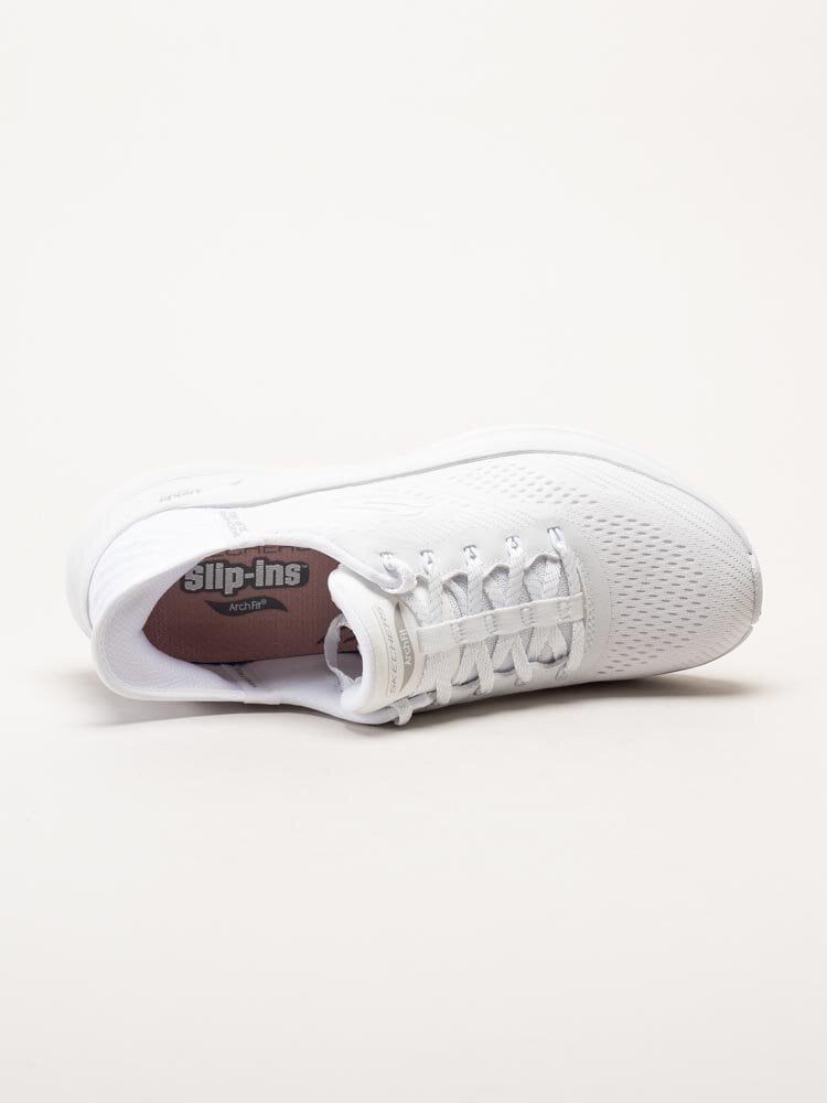 Skechers - Arch Fit 2.0 - Vita slip-ins sneakers i mesh