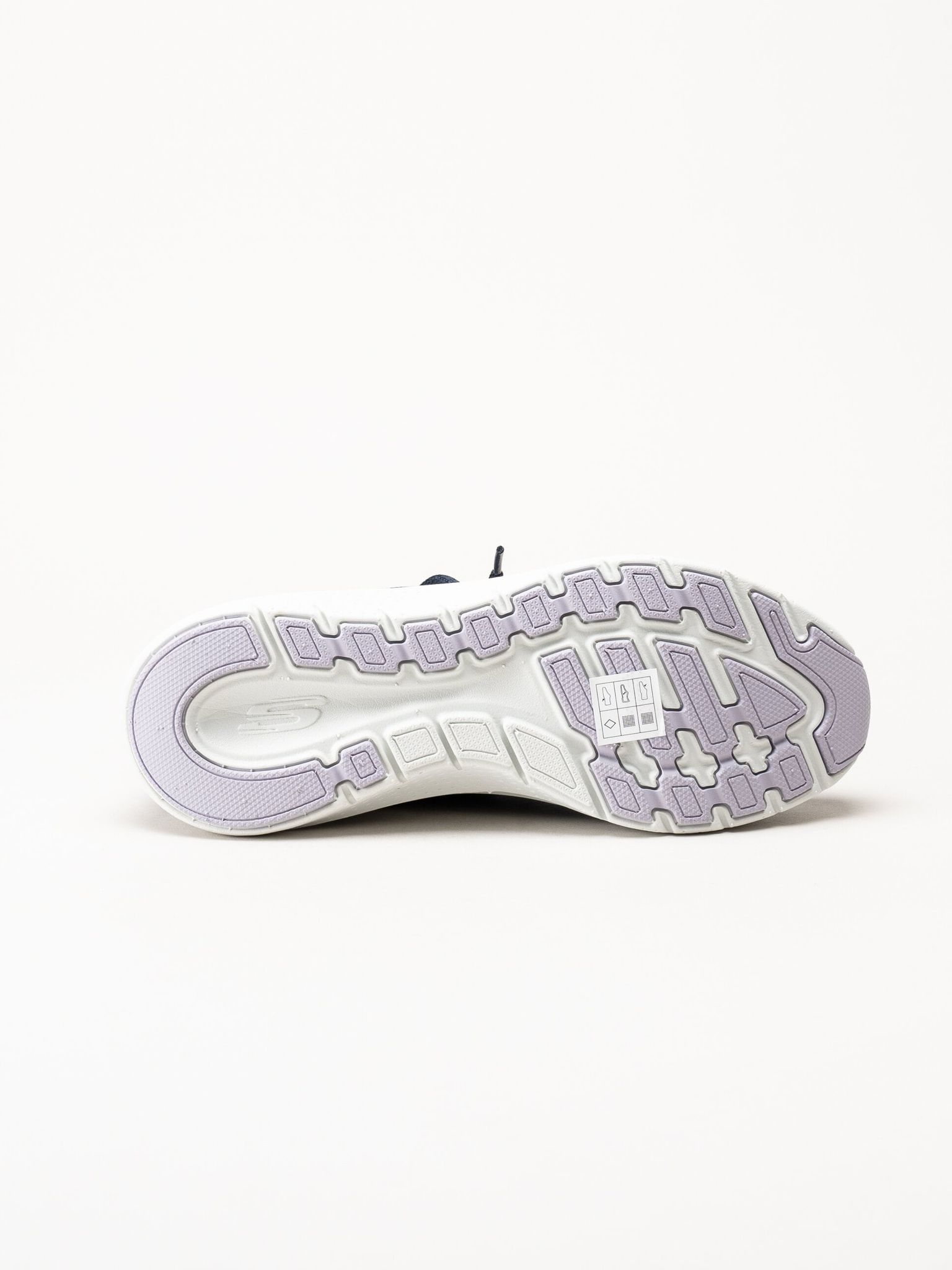 Skechers - Arch Fit 2.0 - Marinblå slip-ins sneakers i mesh