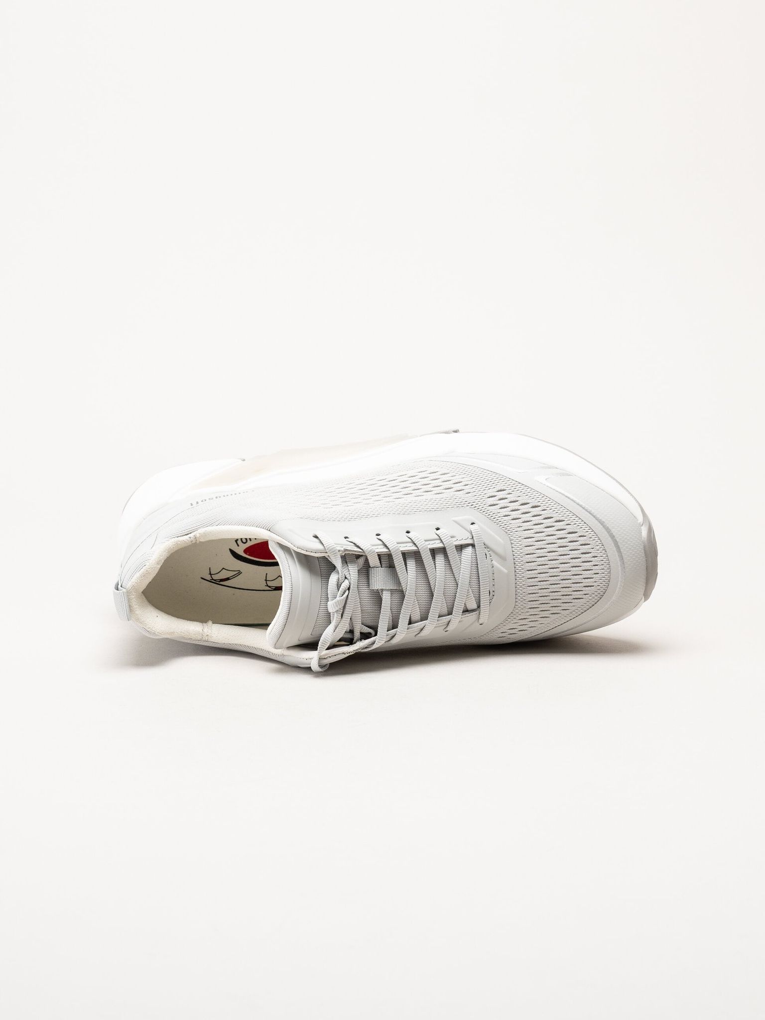 Gabor - Ljusgrå sneakers i mesh