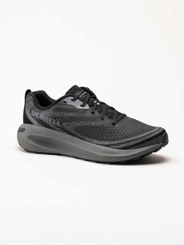 Merrell - MORPHLITE - Svarta löparskor i textil