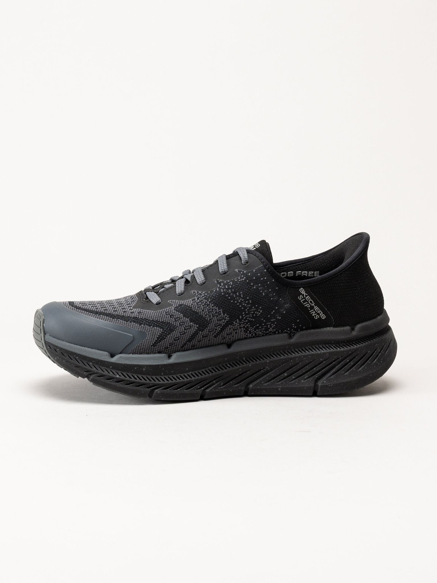 Skechers - Slip-Ins Max Cushioning - Svarta slip-ins sportskor