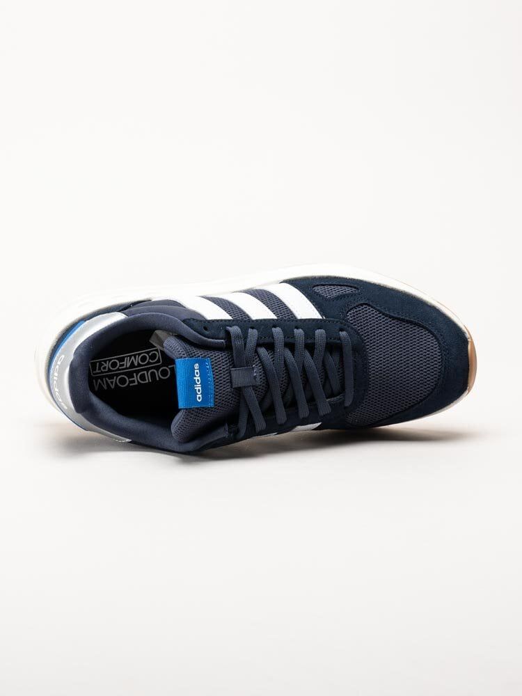 Adidas - Run 84 - Mörkblå sneakers i textil