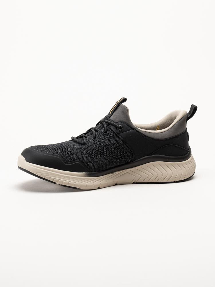 Skechers - Relaxed fit - Svarta slip-ins sneakers i mesh