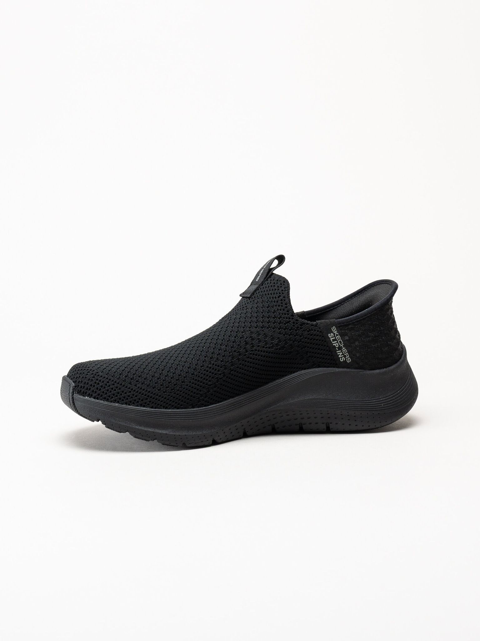 Skechers - Arch Fit 2.0 Crayn - Svarta slip-ins sneakers i mesh
