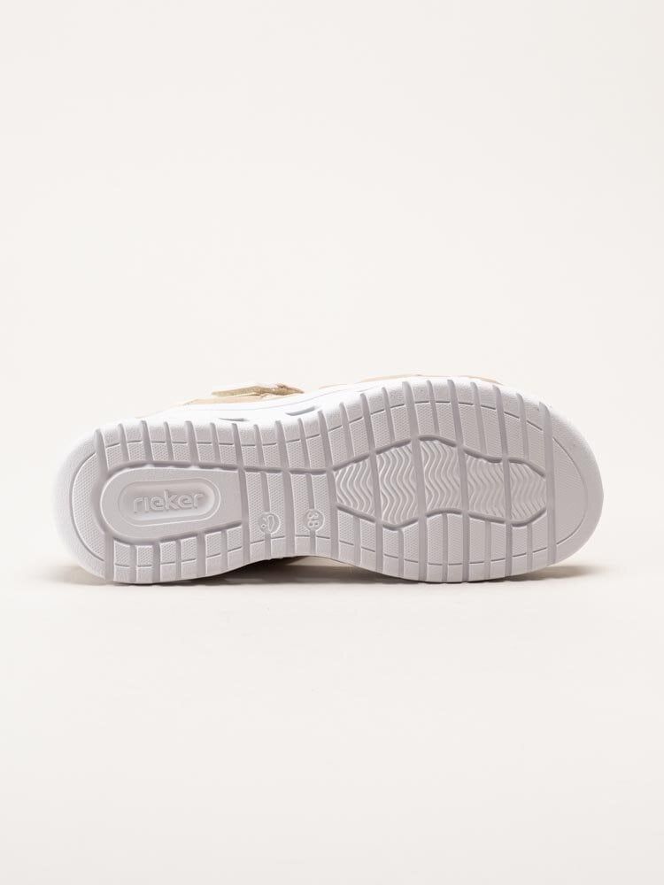 Rieker - Beige sportiga sandaler
