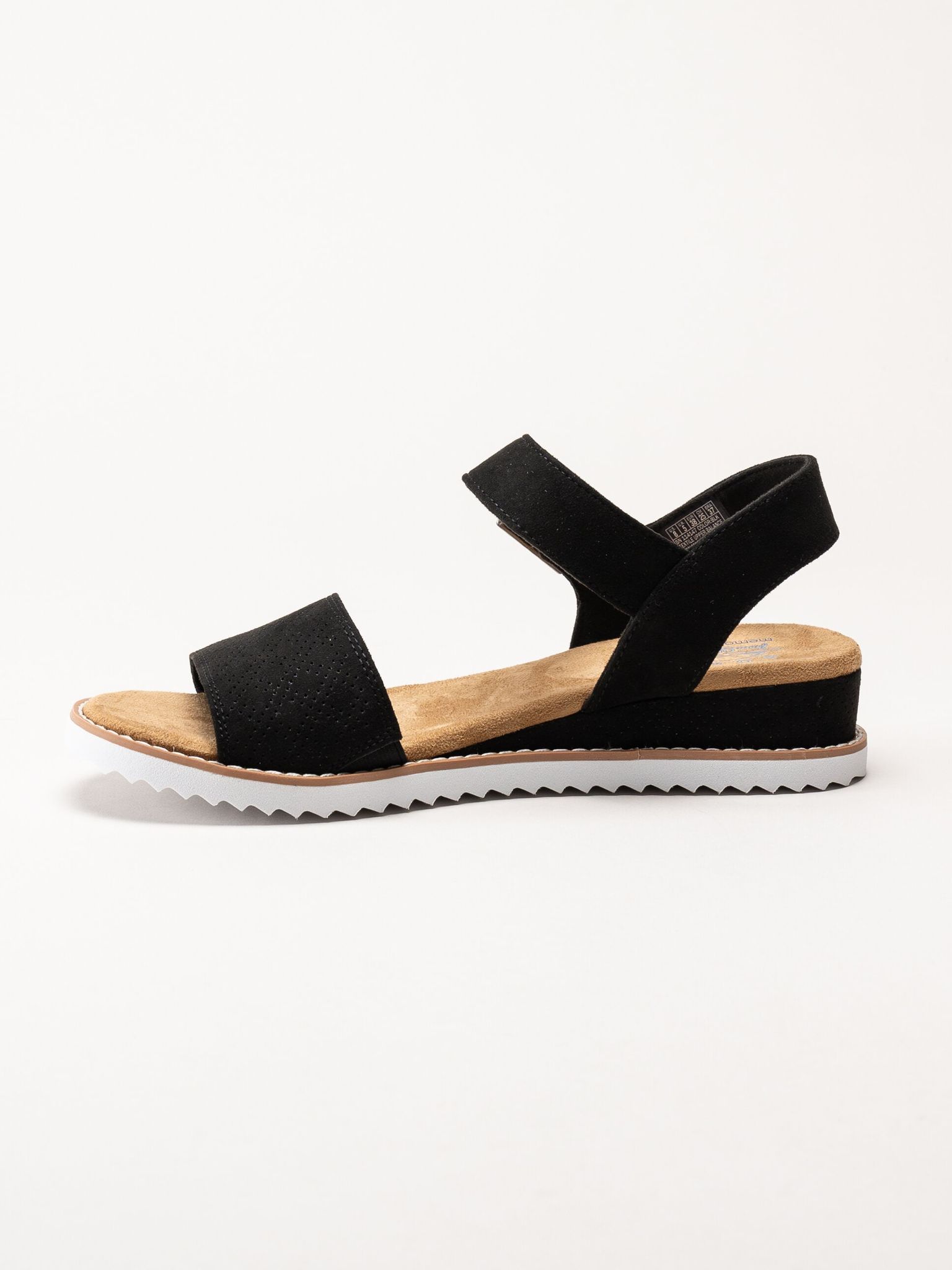 Skechers - Desert Kiss- Serendipitous - Svarta remsandaler