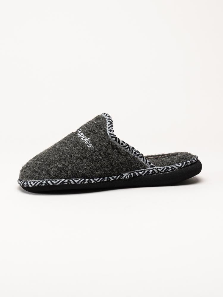 Hush Puppies - Women´s Lola - Mökrgrå tofflor i filt
