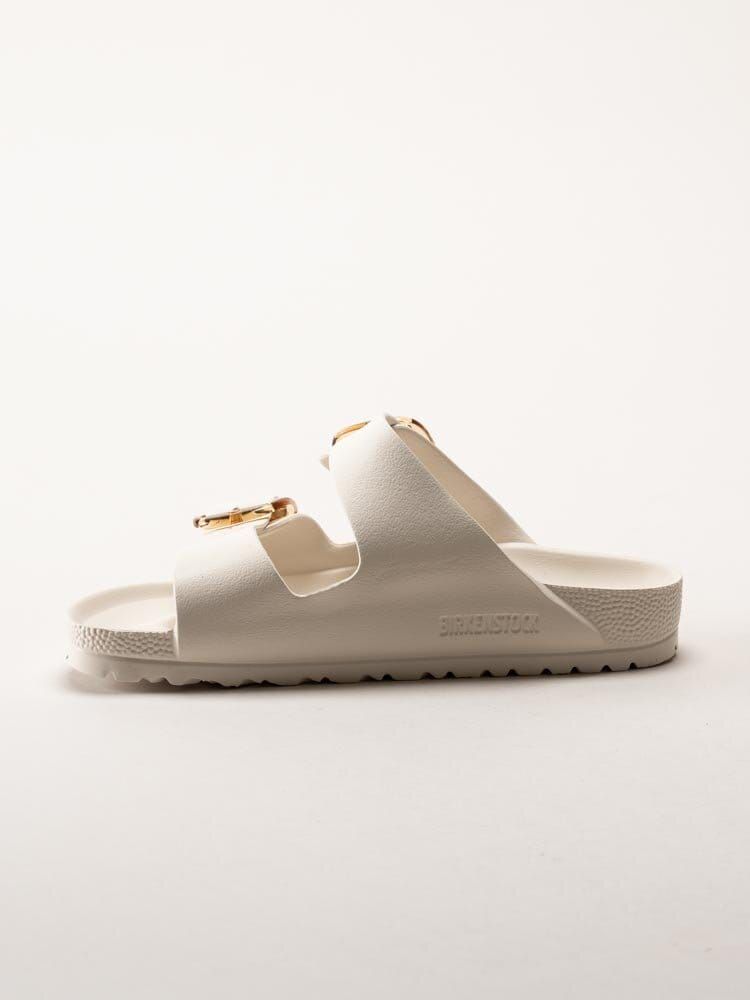 Birkenstock - Arizona Big Buckle - Vita slip in sandaler med spännen