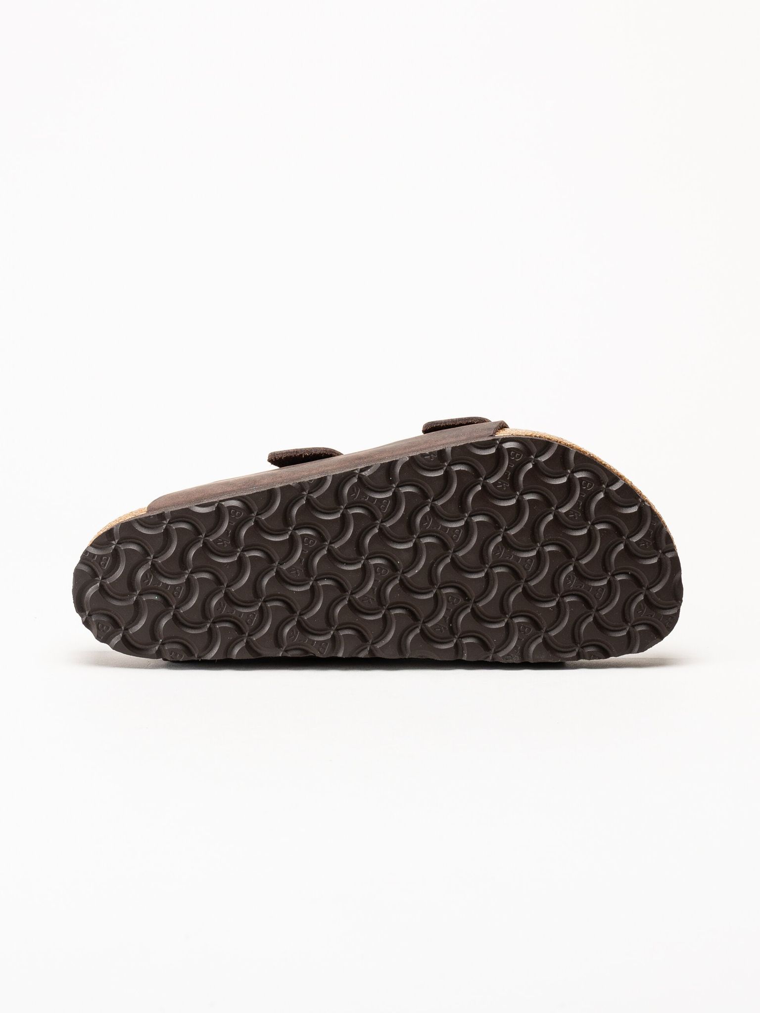 Birkenstock - Arizona oiled regular - Mörkbruna slip in sandaler