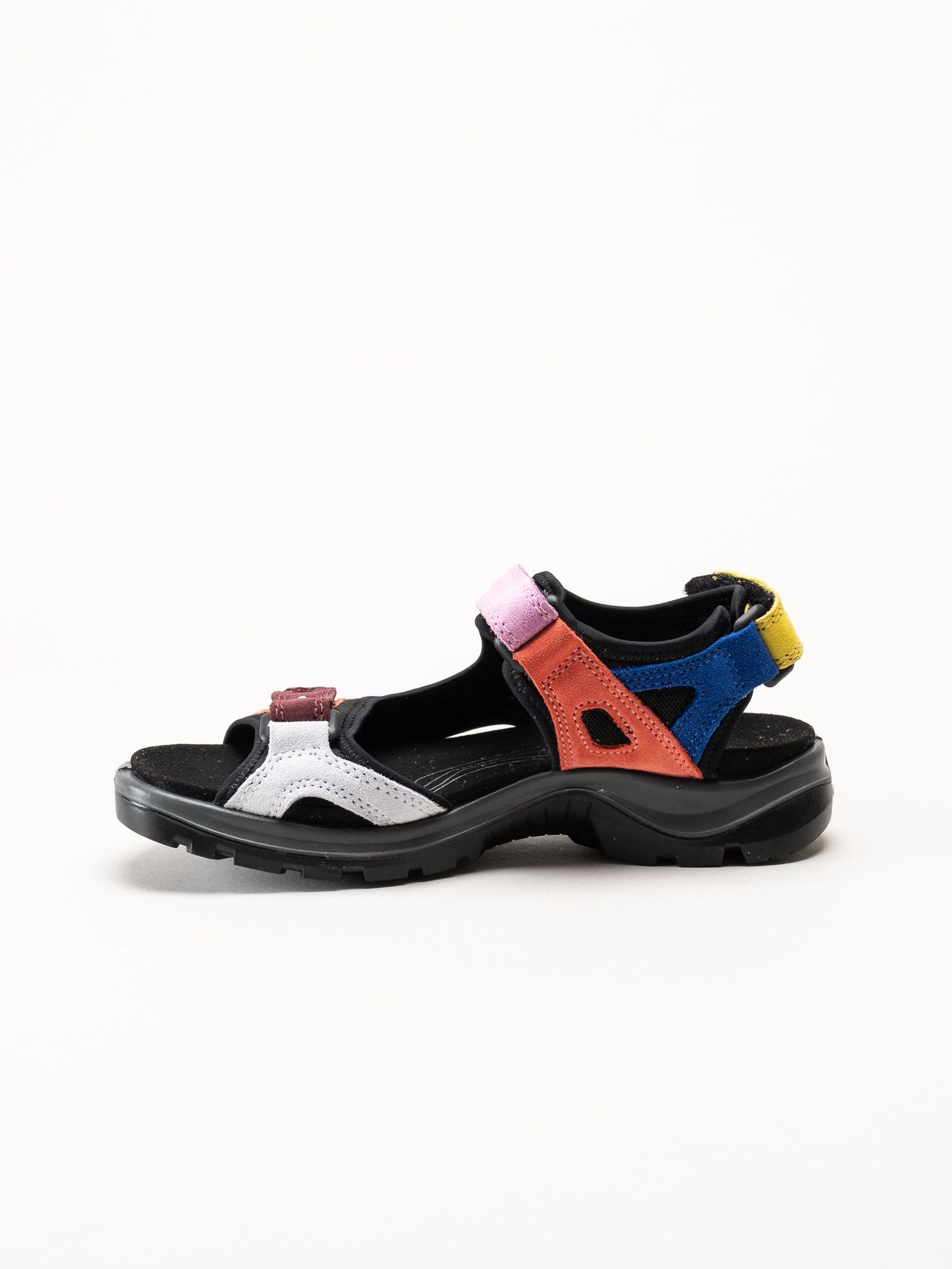 Ecco - Offroad Yucatan W - Multifärgade sandaler i mocka