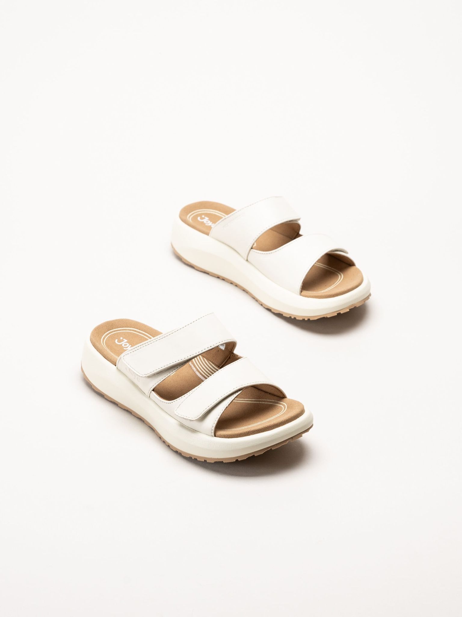 Joya - Vienna III - Offwhite sandaler i skinn