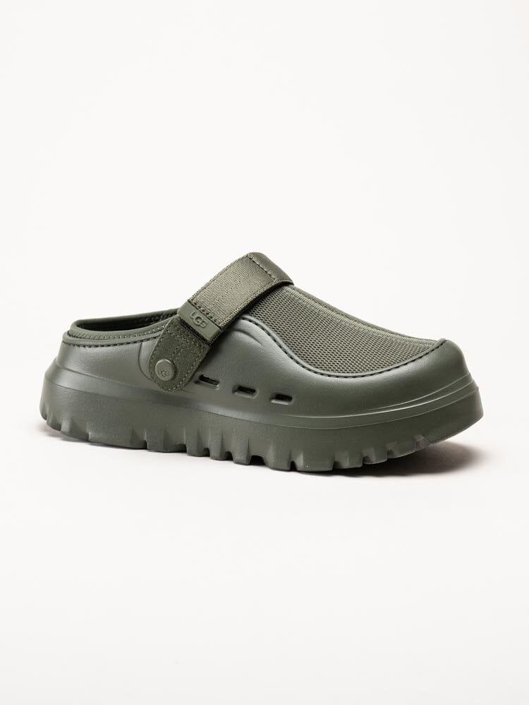 UGG - M PeakMod - Gröna clogs med platå