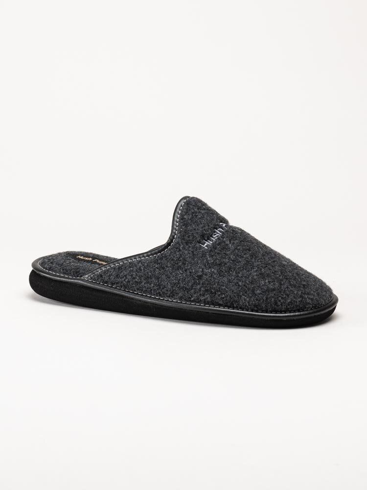 Hush Puppies - Men´s Manuel - Grå slip in tofflor i filt