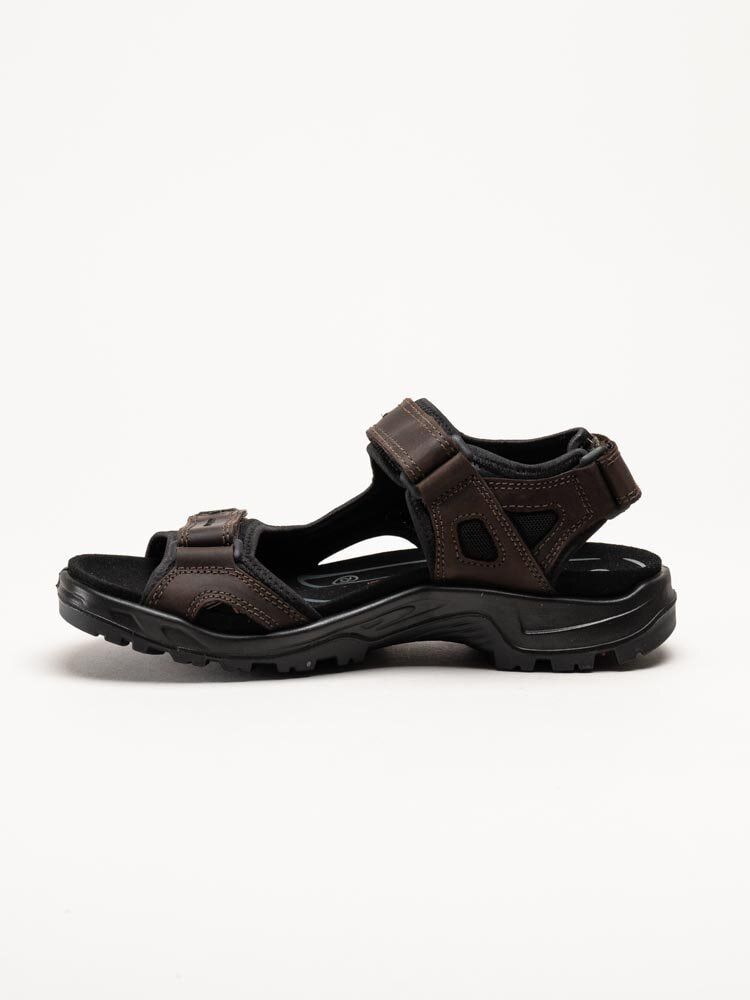 Ecco - Offroad Yucatan M - Mörkbruna sportiga sandaler