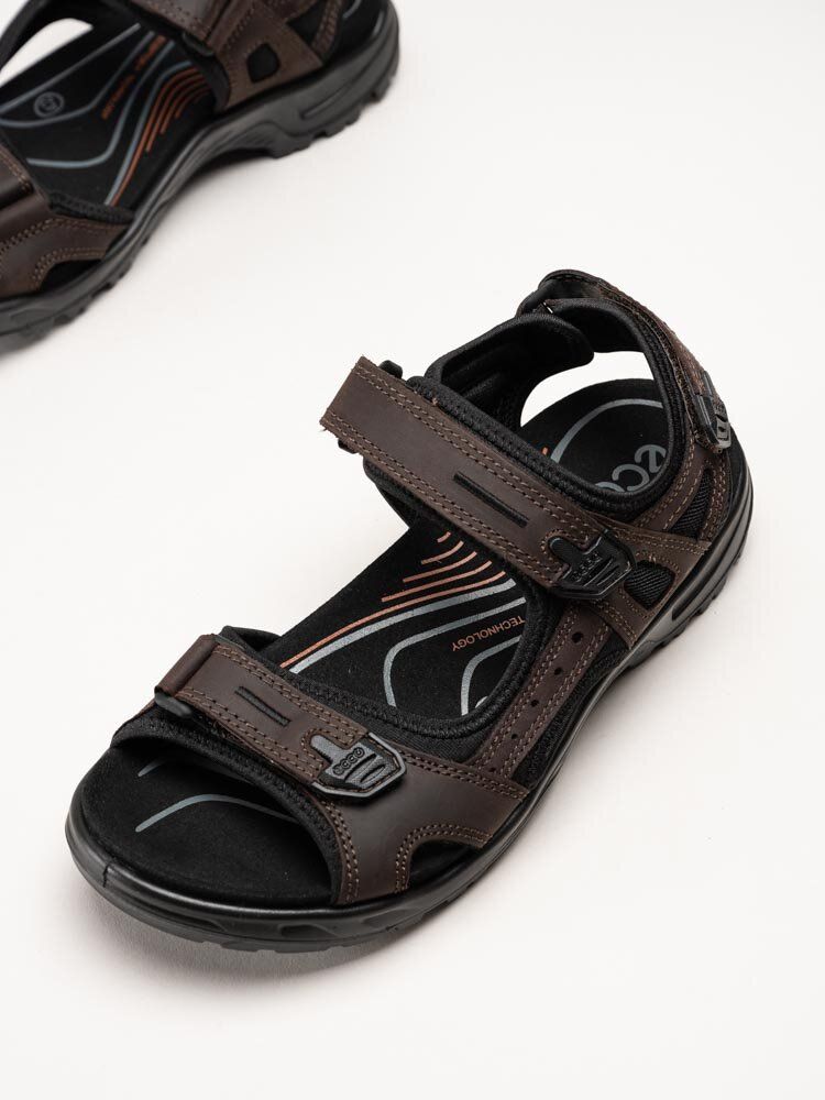 Ecco - Offroad Yucatan M - Mörkbruna sportiga sandaler