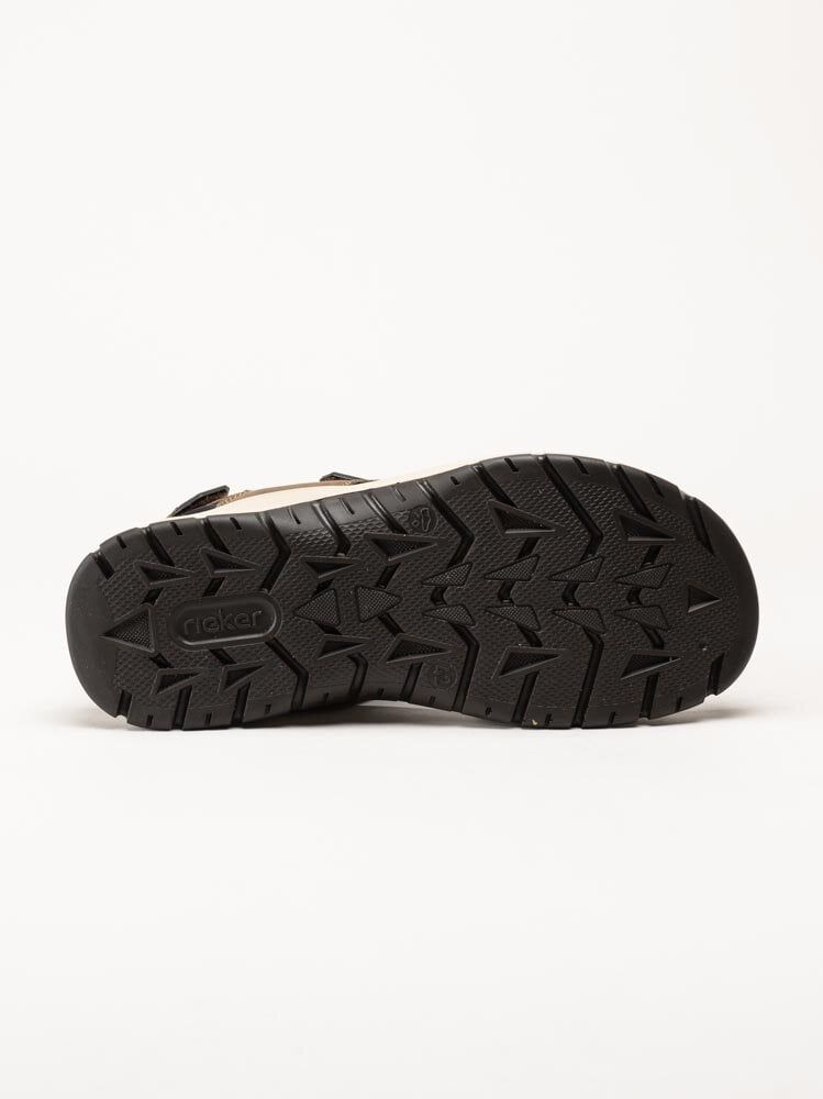 Rieker - Bruna sandaler i nubuck