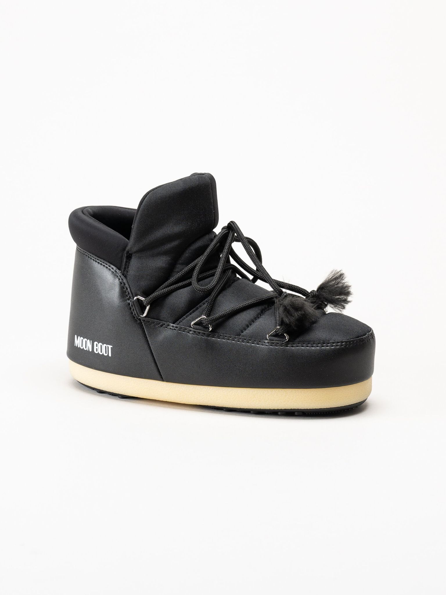Moon Boot - MB EVX Nylon Pumps - Svarta låga vinterboots