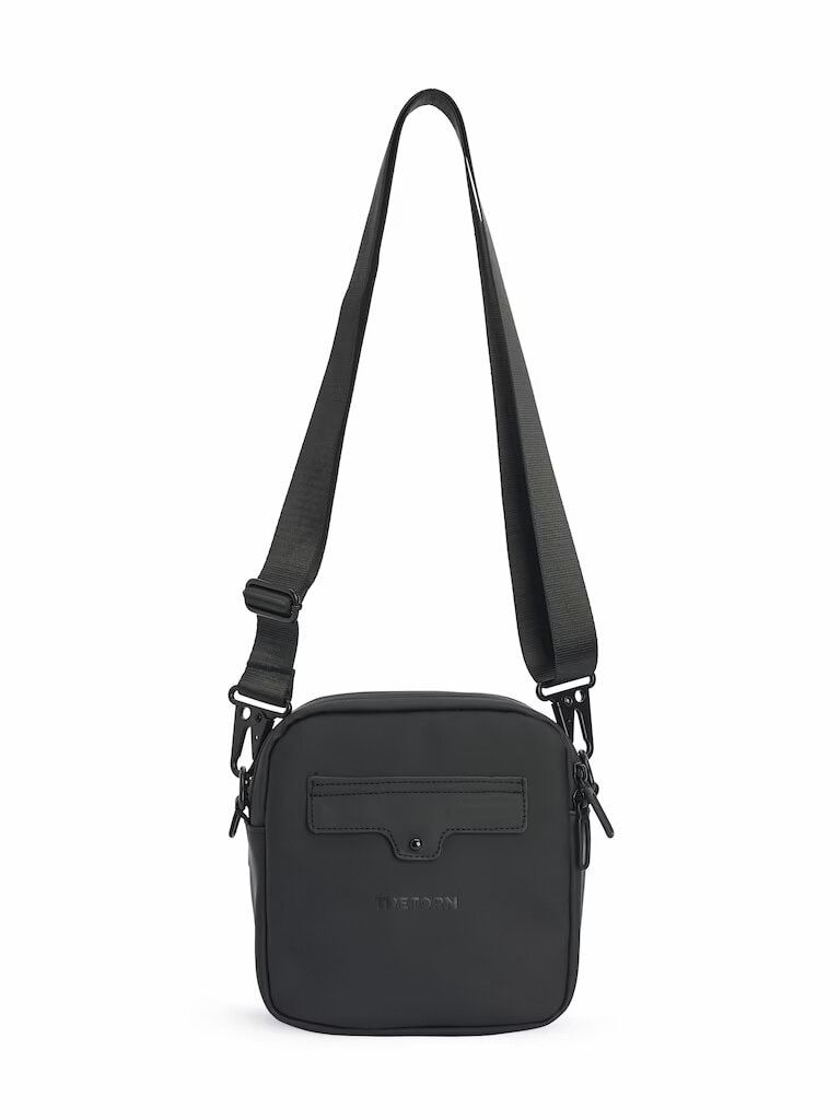 Tretorn - PU Crossbody Bag - Svart vattentålig crossbodyväska