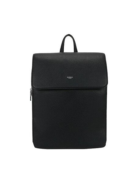 Ulrika Design - Ulrika Business - Svart ryggsäck i skinnimitation för laptop 14"