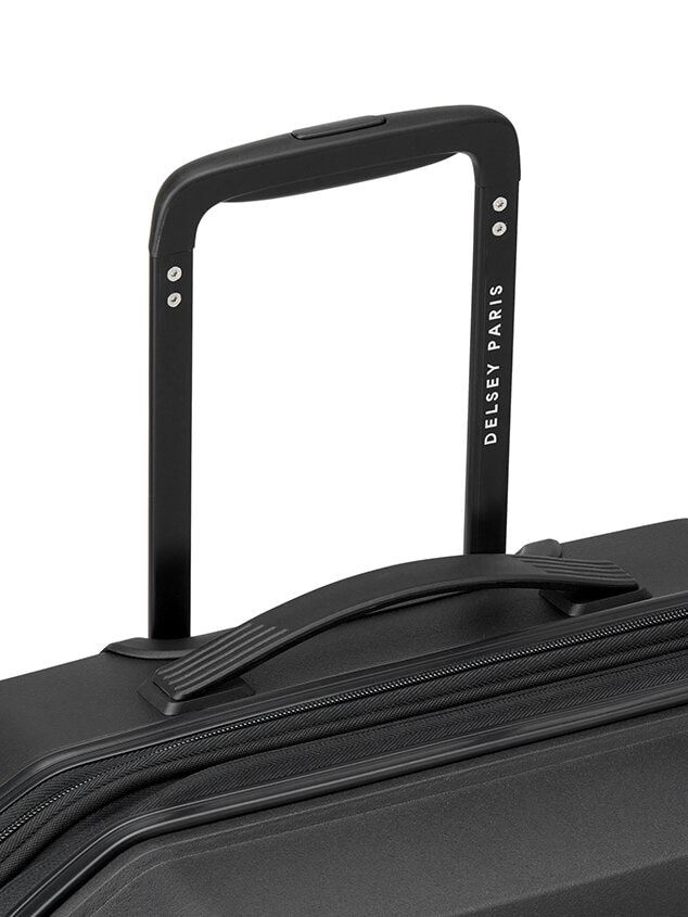 Delsey - Anvers Val Tr Ext 4dr 65.5 - Svart matt expanderbar resväska