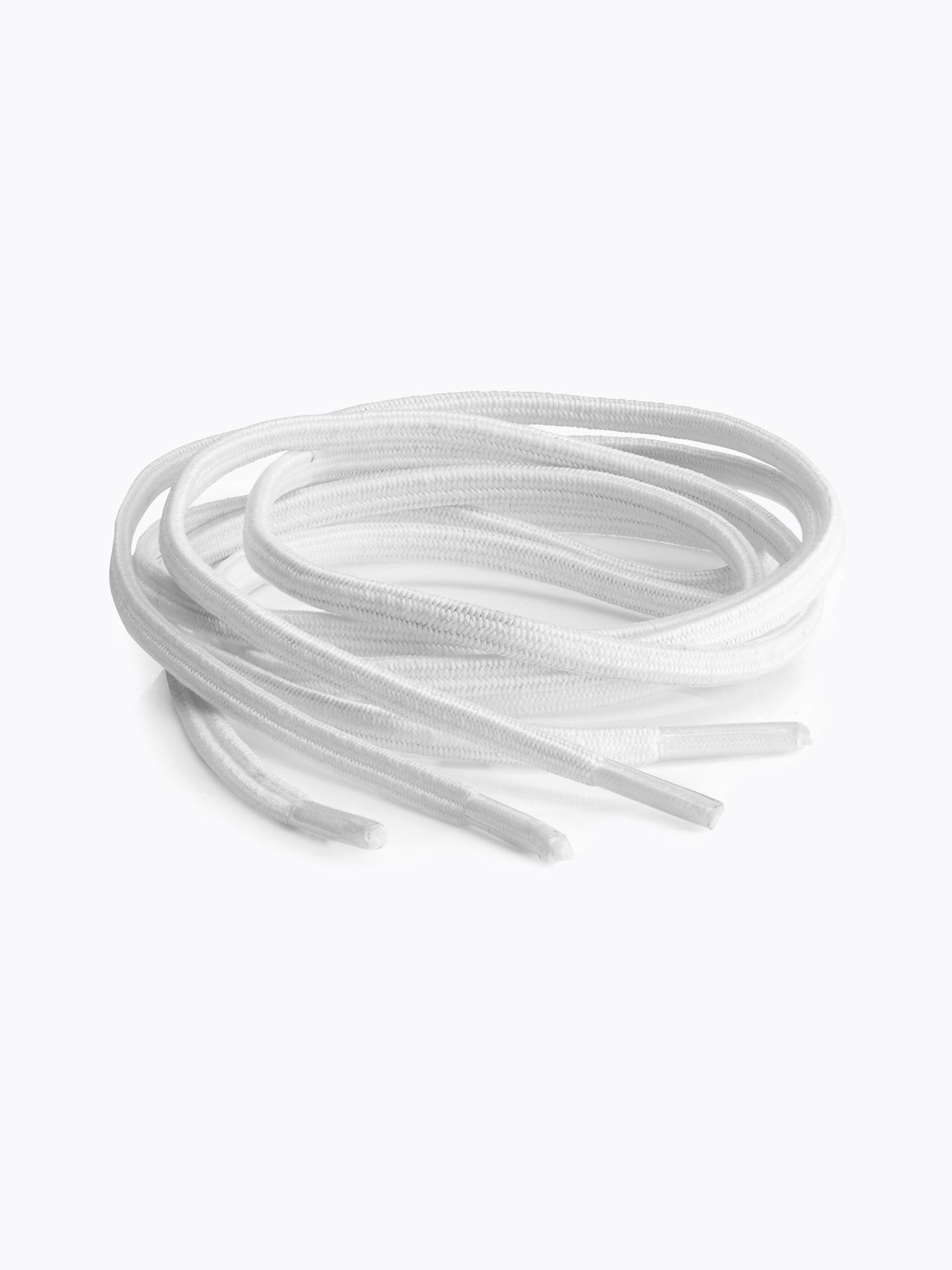 Springyard - Flat Elastic 4.5 - Vitt elastiskt skosnöre