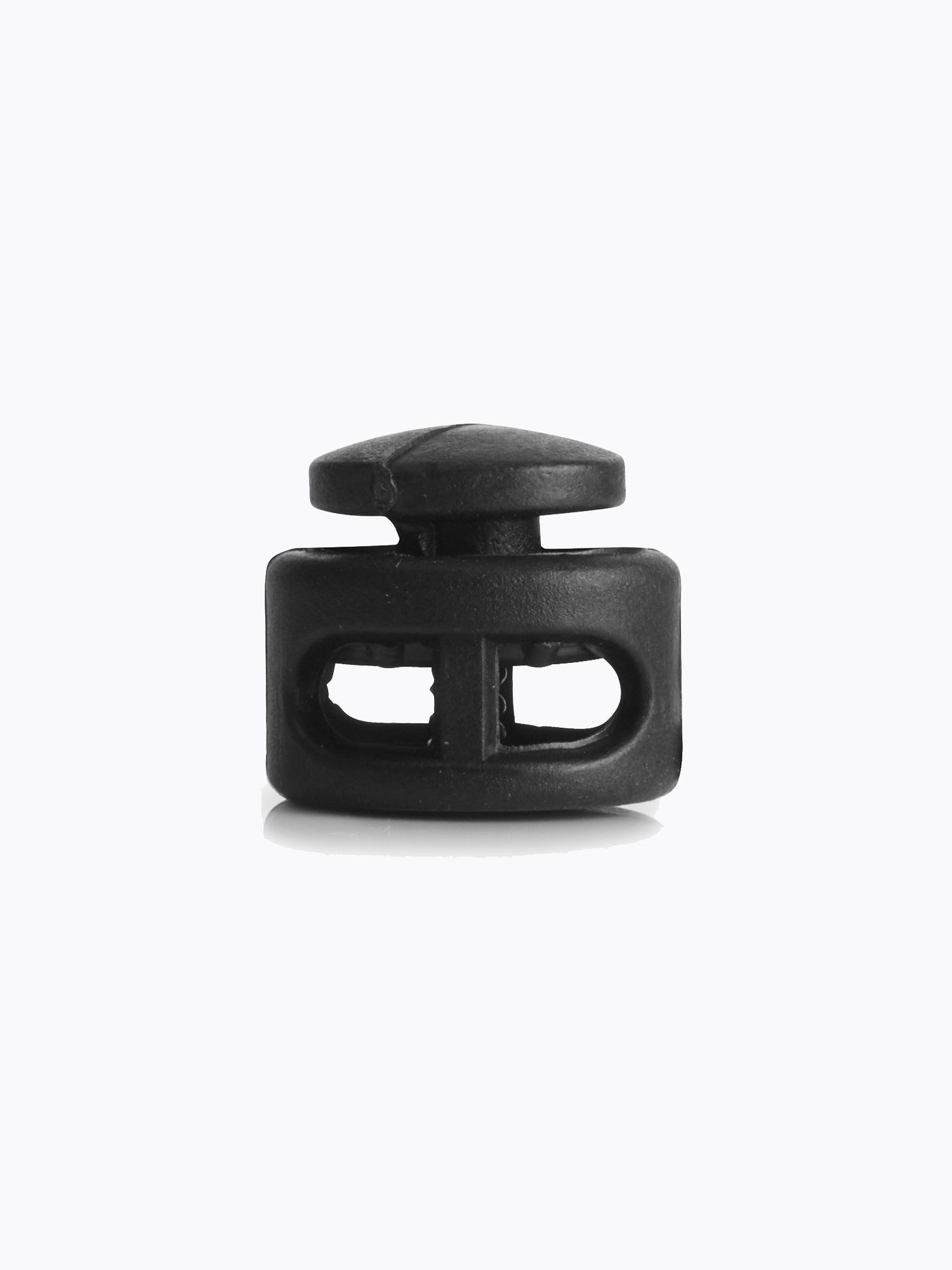 Springyard - Cord Lock Flat - Svart snörstopp