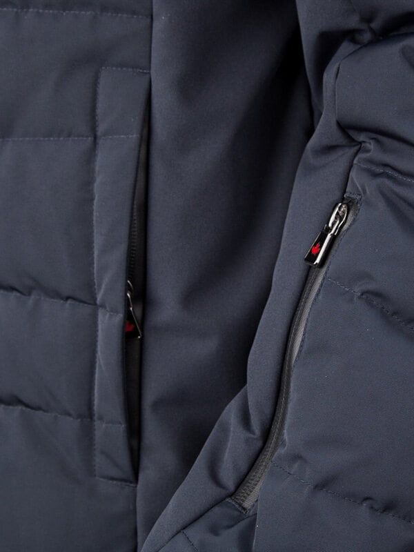 Canada Snow - Josh Down Jacket - Marinblå vattenavvisande dunjacka