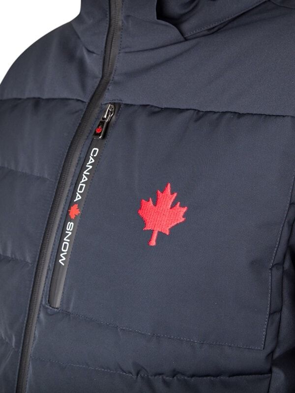 Canada Snow - Josh Down Jacket - Marinblå vattenavvisande dunjacka