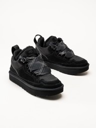 UGG - W Lowmel - Svarta ullfodrade sneakers