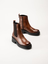 Shoedesign Copenhagen - Saddle - Bruna chelsea boots i skinn