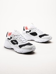 FILA - Collene CB Wmn - Vit svarta chunky sneakers