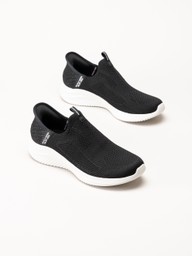 Skechers - Slip-Ins Ultra Flex 3.0 - Svarta slip-ins sneakers