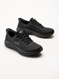 Skechers - Arch Fit 2.0 - Svarta slip-ins sneakers i mesh