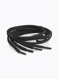 Springyard - Flat Elastic 4.5 - Svart elastiskt skosnöre