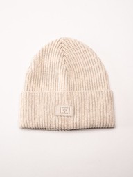 Canada Snow - Akka - Ljusbeige mössa i lammull