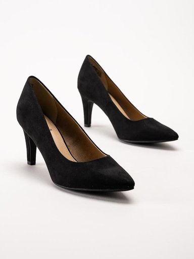 S.Oliver - Svarta pumps i mockaimitation
