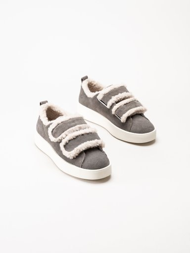 Duffy - Leuca Uno - Grå sneakers i mocka