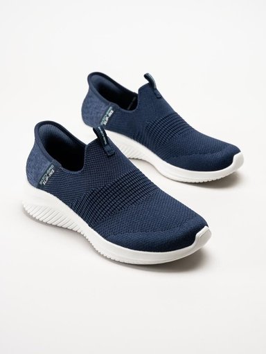 Skechers - Ultra Flex 3.0 - Marinblå slip-ins sneakers i mesh
