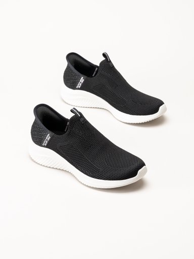 Skechers - Slip-Ins Ultra Flex 3.0 - Svarta slip-ins sneakers